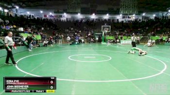120 lbs 3rd Place Match - Ezra Fye, Alexandria Monroe H.S vs John Bissmeyer, Indianapolis Cathedral