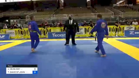 KEITH REED MCLAIN vs TIMOTHY DAVID ST JOHN 2020 Pan Jiu-Jitsu IBJJF Championship