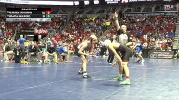 2A-150 lbs Cons. Round 2 - Warren Duitsman, Estherville Lincoln Central vs Keaton Mulford, Iowa Falls-Alden