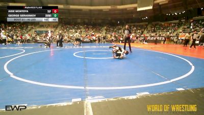 46 lbs Round Of 16 - Jude Montoya, Top Rank vs George Gerasimov, Steel Valley Renegades