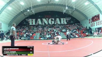 165 lbs Placement (16 Team) - Jacob Briggeman, Tell City vs Tyson Cotner, Rensselaer Central