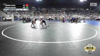 B4A-113 lbs Cons. Semi - Keedan Martin, Bridge Creek vs Andrew Xiong, Oologah-Talala