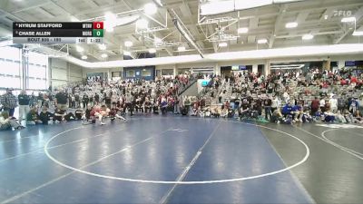 190 lbs Quarterfinal - Chase Allen, Morgan vs Hyrum Stafford, Mountain View