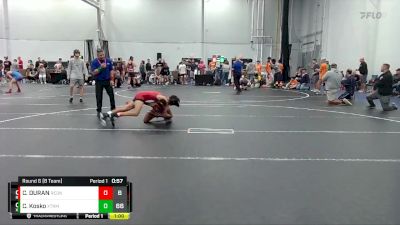 98 lbs Round 6 (8 Team) - CHRISTIAN DURAN, RedNose vs Caleb Kosko, Xtreme Team