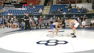 144 lbs Cons. Sub-rd Of 16 - Nico DeSalvo, Iowa vs Patrick Provost, Missouri