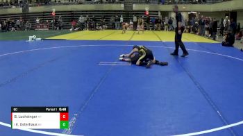 80 lbs Cons. Round 3 - Ethan Osterhaus, Byron Bears vs Ben Luchsinger, New Prague