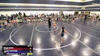 56 lbs Round 3 (6 Team) - Rylee Smith, Oregon vs Jayzie Whitford, Utah 1