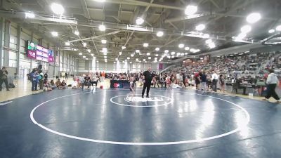 8U Girls - 46 lbs Champ. Round 2 - Rhyan Rivera, HI vs Braleigh Fonger, MT