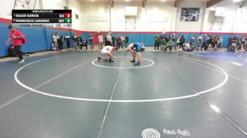 Boys 190 lbs Champ. Round 1 - Kaleo Garcia, Gilroy Boys vs Francisco Luzardo, Sacred Heart&nbsp;Boys