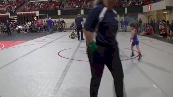 40 lbs Quarterfinal - Cole Parvinen, Butte Wrestling Club vs Blake Jennings, Buzzsaw