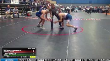 3 - 144 lbs Champ. Round 1 - Nicholas Sprinkle, Colonial Heights vs Joey DiVello, Skyline