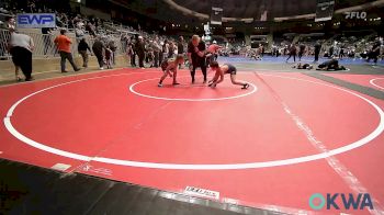 Round Of 16 - Huck Lyons, Team Tulsa Wrestling Club vs Dozer Blakley, Pocola Youth Wrestling