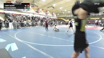 120 lbs Champ. Round 3 - Rudy Galima, Vista Murrieta vs Elijah Madera, Norco