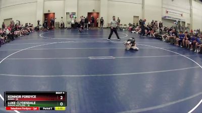 132 lbs Round 2 (6 Team) - Konnor Fordyce, Idaho vs Luke Clydesdale, Kansas Rattlers