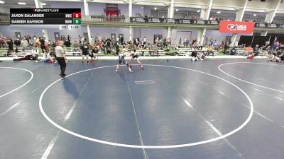 Junior Boys - 157 lbs Champ. Round 1 - Damien Davison, Minnesota vs Jaxon Salander, MATPAC Wrestling Club