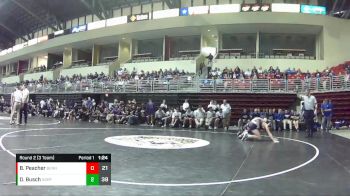 152 lbs Round 2 (3 Team) - Dylan Busch, Norfolk vs Braxton Peacher, Bennington