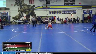 JV-8 lbs Round 3 - Landon Thomsen, North Linn vs Grahm Woods, Assumption, Davenport