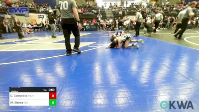 64 lbs Rr Rnd 1 - Cam Camarillo, Standfast OKC vs Mateo Sierra, OKC Saints Wrestling