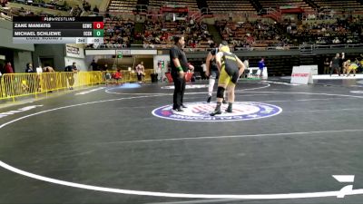 Junior Boys - 215 lbs Cons. Round 2 - Gahel Monge, Ayala Smash Wrestling vs Ryan Taylor, Maria Carrillo High School Wrestling