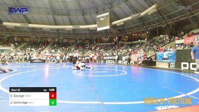 110 lbs Round Of 32 - Evan Savage, Ranger 47 Wrestling Club vs Jace Guthridge, Siouxland Wrestling Academy