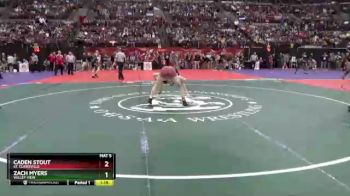 D2-150 lbs Semifinal - Zach Myers, Valley View vs Caden Stout, St. Clairsville