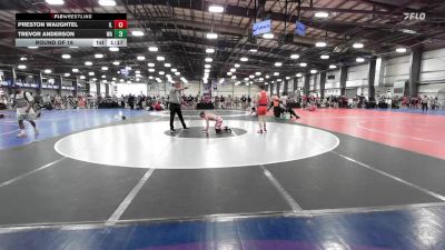 120 lbs Round Of 16 - Preston Waughtel, IL vs Trevor Anderson, WA