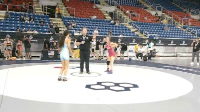 110 lbs Cons. Sub-quarters - Myla Woolridge, Missouri vs Daphney Gomez, Arizona