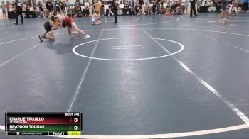 112 lbs Cons. Round 3 - Braydon Tougas, SWAT vs Charlie Trujillo, 3F Wrestling