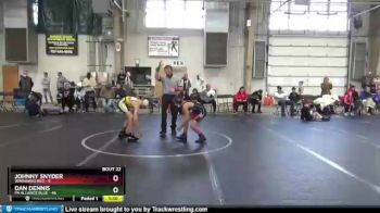 92 lbs Round 6 (8 Team) - Dan Dennis, PA Alliance Blue vs Johnny Snyder, Warhawks Red