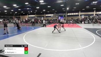 102 lbs Round Of 32 - Asher Millward, Sons Of Atlas vs Alex Rodriguez, Silverback WC