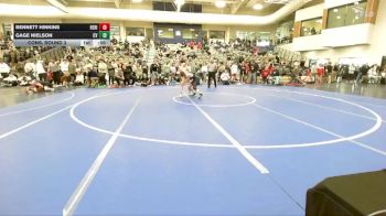 132 lbs Cons. Round 3 - Bennett Hinkins, Herriman vs Gage Nielson, Canyon View