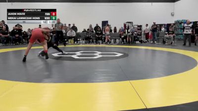 90 lbs Round 3 (6 Team) - Jaxon Holtz, POWA vs Mekai Lawniczak Hons, Westshore