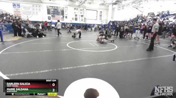 105 lbs 3rd Place Match - Marie Saldana, Northview vs Darleen Galicia, West Covina