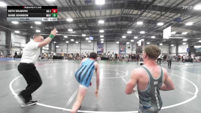 170 lbs Rr Rnd 1 - Seth Wilmoth, 4M Strength vs Gabe Johnson, Micky's Maniacs Blue