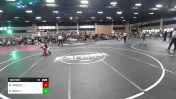 90 lbs Consi Of 8 #1 - Micah Wright, Silver State Wr Acd vs Cole Taite, Ocrtc