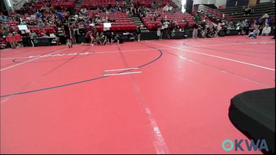 70 lbs Rr Rnd 1 - Melissavette Alba, Cowboy Wrestling Club vs Caleb Johannesen, Collinsville Cardinal Youth Wrestling