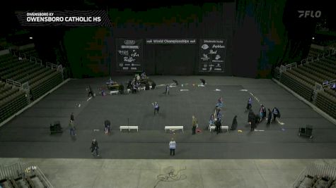 Owensboro Catholic HS "Owensboro KY" at 2025 WGI Percussion/Winds World Championships