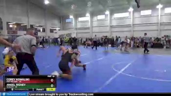 160 lbs Round 7 (8 Team) - Corey Kowalski, Mat Factory vs Angel Rigney, VA Elite