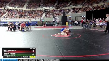 D4-120 lbs Cons. Round 3 - Aarron Merrill, Round Valley vs Raymond Garcia, San Manuel Jr. Sr.