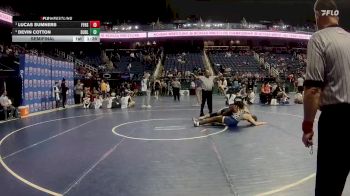 3A 190 lbs Semifinal - Lucas Sumners, First Flight High School vs Devin Cotton, Dudley