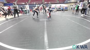 105-110 lbs 3rd Place - Dayton Rash, Marlow Outlaws vs Gage Vincent, Lions Wrestling Academy