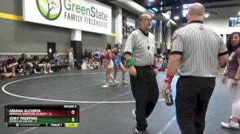 130 lbs Round 3 (16 Team) - Kalynn Lyons, Nebraska Wrestling Academy vs Zoe Bennett, Sisters On The Mat