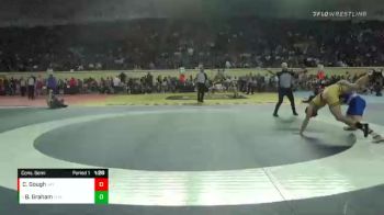 3A-170 lbs Cons. Semi - Bryce Graham, Christian Heritage Academy vs Connor Gough, Jay