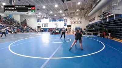 135 lbs Cons. Round 3 - Nadia Harding, Moorcroft vs Jaya Wemple, Tongue River