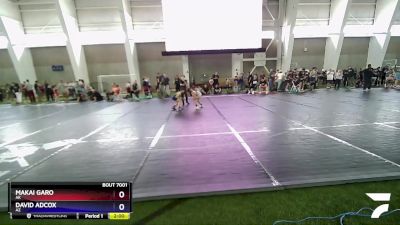 58 lbs Quarterfinal - Makai Garo, AK vs David Adcox, AZ