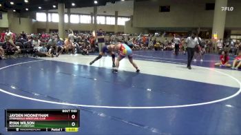 190 lbs Cons. Round 4 - Jayden Mooneyham, Stronghold Wrestling Club vs Ryan Wilson, Nashville Christian