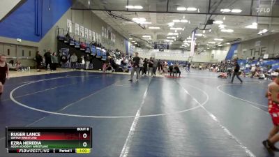 52-55 lbs Round 2 - Ezra Heredia, Agon Academy Wrestling vs Ruger Lance, Uintah Wrestling