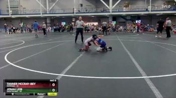 68 lbs Semifinal - Tanner McCray-Bey, Rampage vs Jonah Leib, Unattached