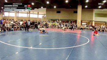 126 lbs Round 4 (6 Team) - Gamble Gossett, Team Shutt RJ vs Alejandro Edoria, All American WC
