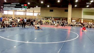 126 lbs Round 4 (6 Team) - Gamble Gossett, Team Shutt RJ vs Alejandro Edoria, All American WC